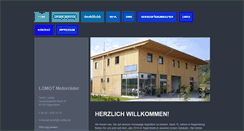 Desktop Screenshot of lomot.de